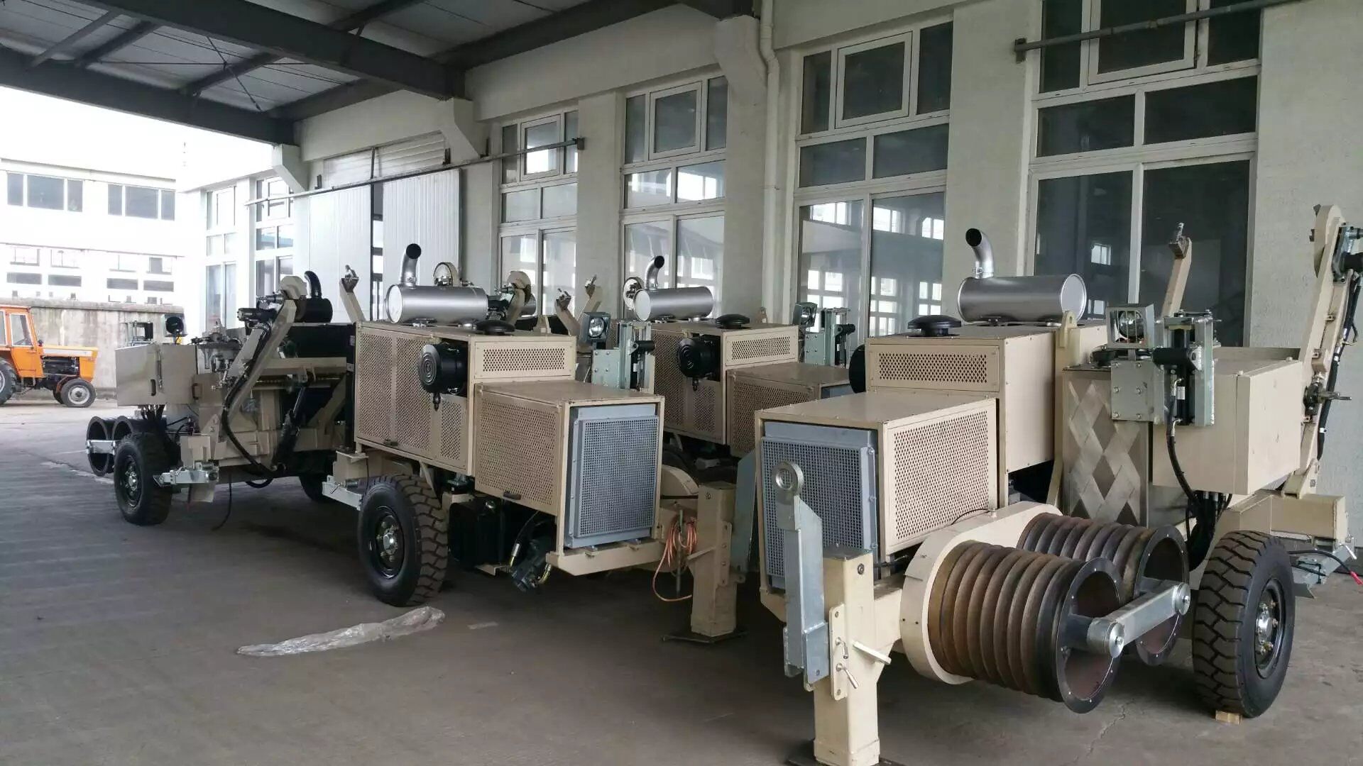 中型牵引机 80kn 中型张力机