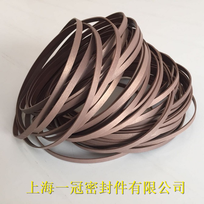 厂家直销四氟铜粉圈 阀门活塞环 特氟龙密封圈 PTFE活塞环