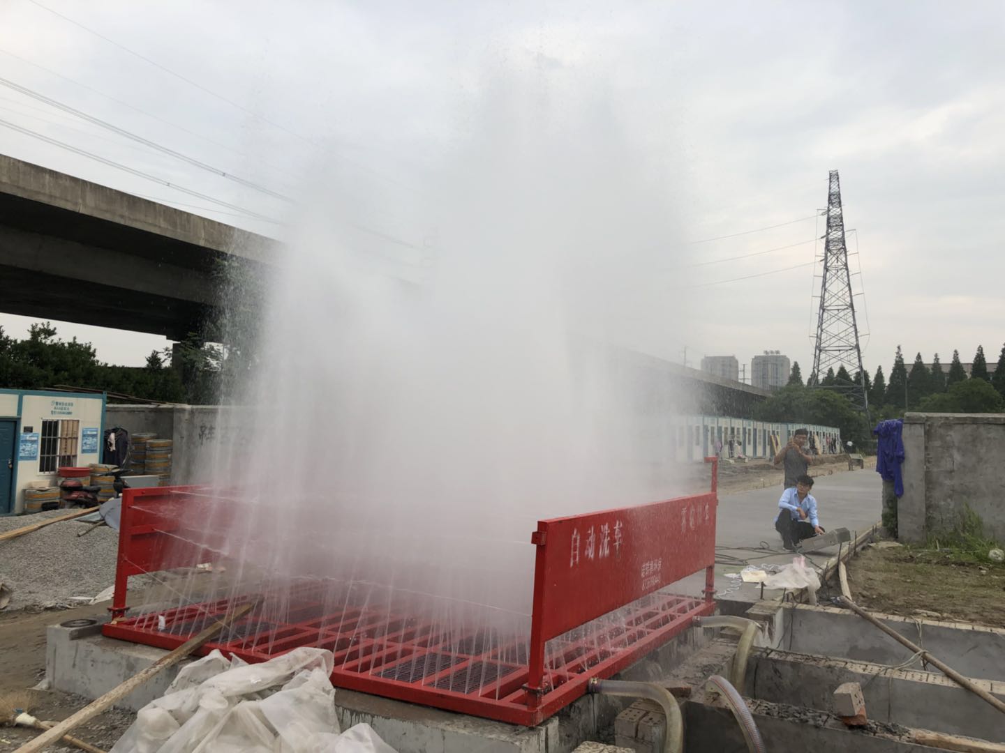 平顶山建筑工地自动洗轮机