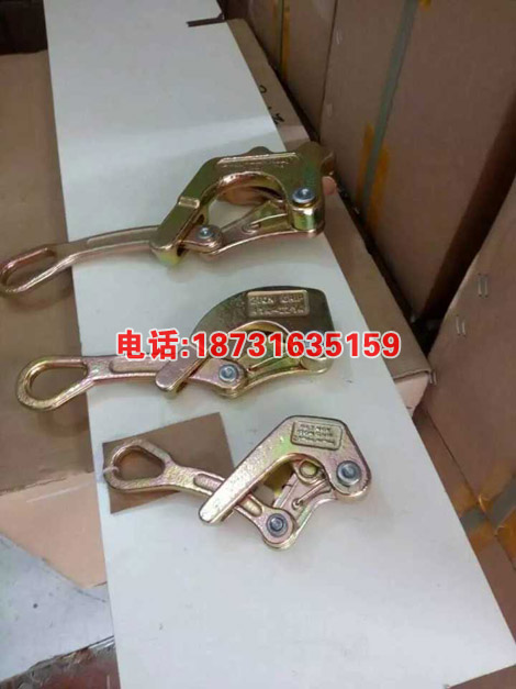 拉紧器夹线器厂家直上下两面齿日式鬼爪拉紧器爪头钢丝绳拉紧器