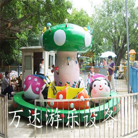 瓢虫乐园儿童游乐设备惊艳亮相万达游乐厂