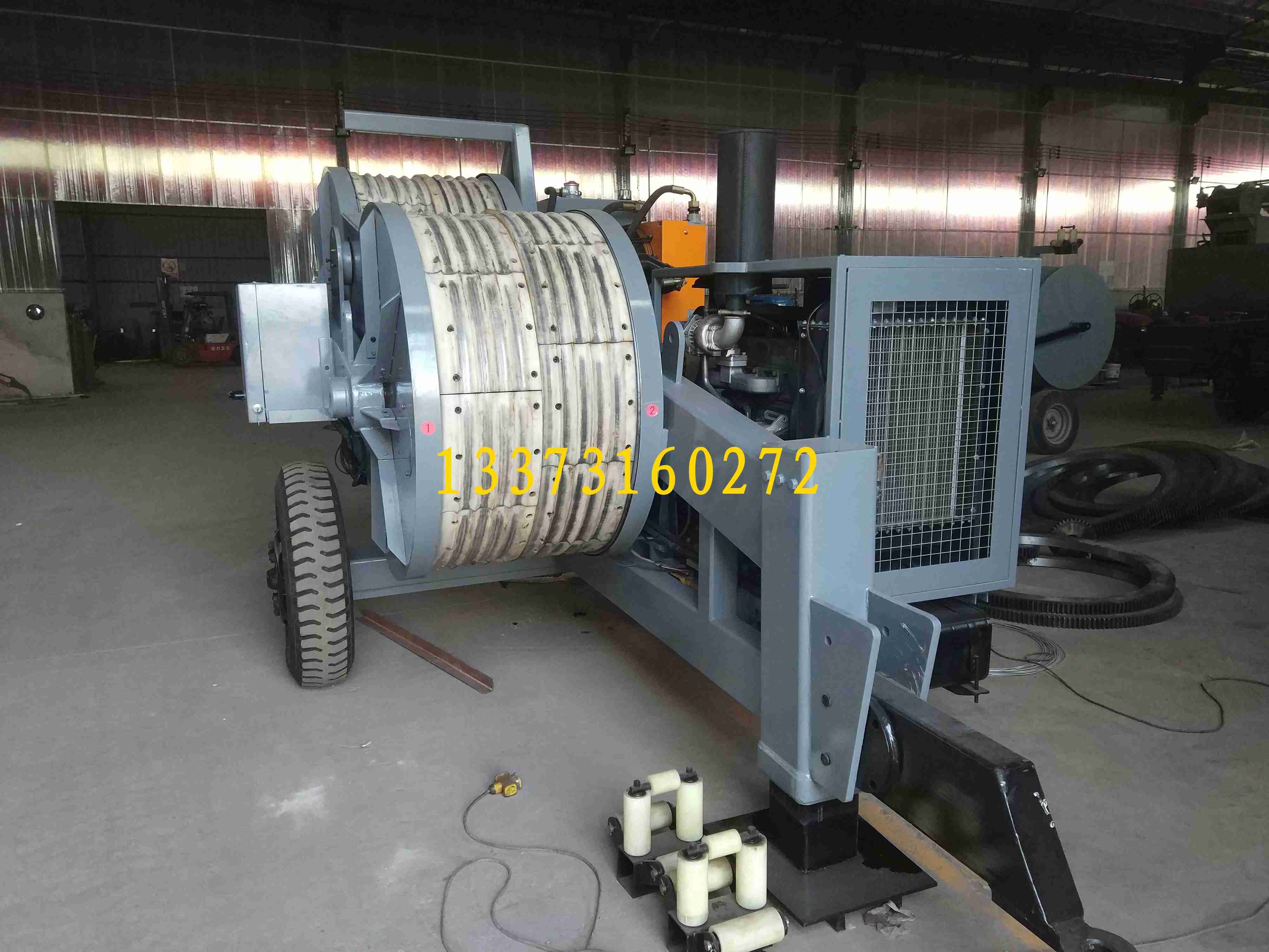 出租液压牵引机 液压张力机 60kN中型液压张力机 80kN中型液压牵引机价格