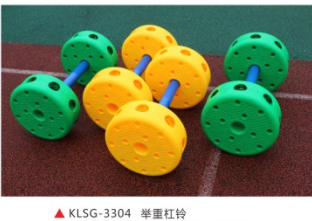河北云霞游乐设备批发儿童举重杠铃