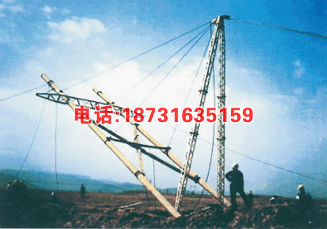 内悬浮扒杆格构式抱杆 格构式人字抱杆扒杆