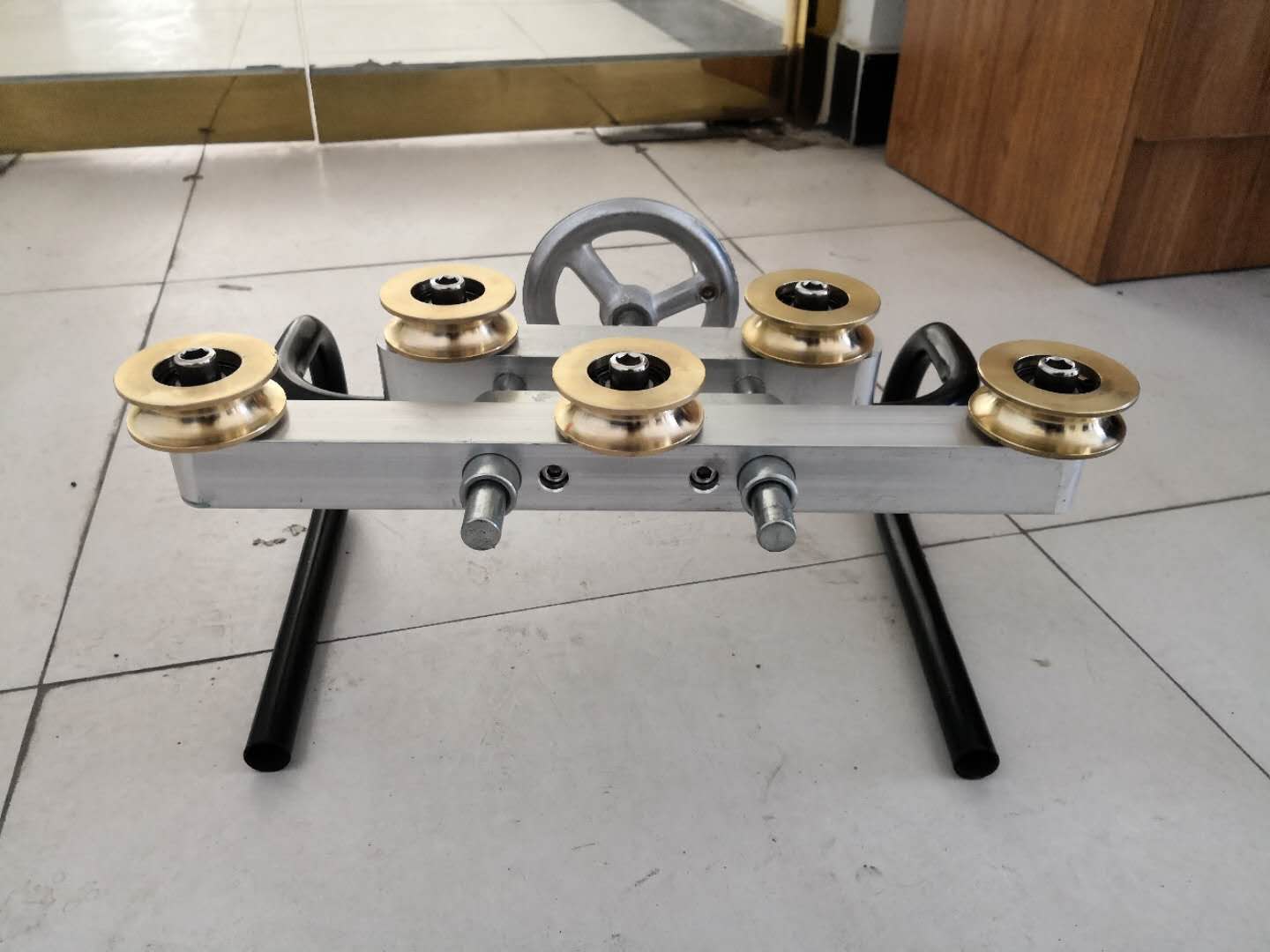 TCS-5铜轮接触线校直机KRT-5 接触线校直器铝轮校直机