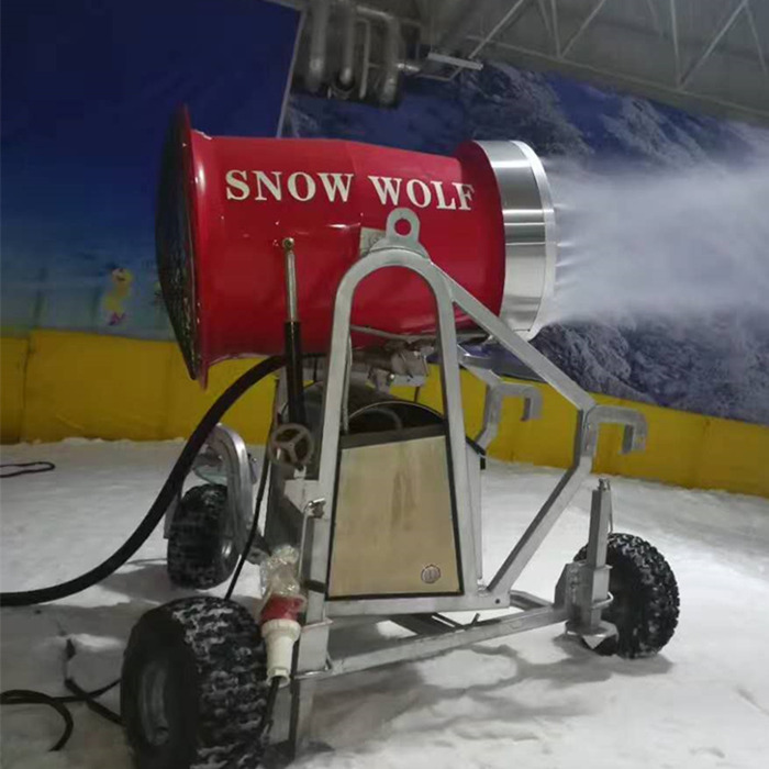 小型人工造雪机 室内造雪的大造雪量室内造雪机