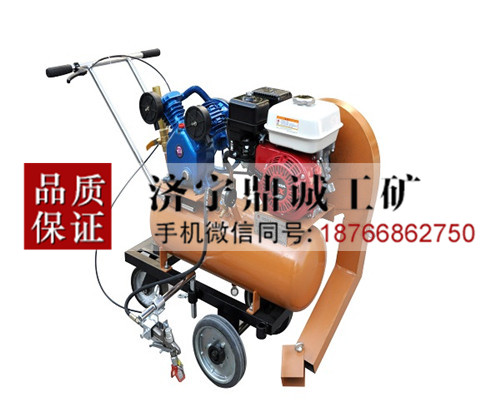 江苏宿迁热熔划线辅助设备 道路底油清扫吹风一体机 汽油底油吹风机