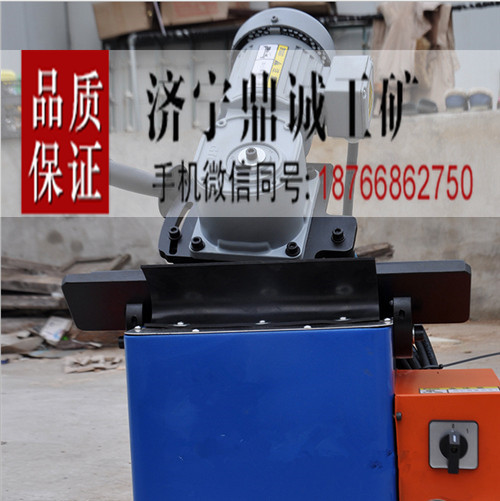 河北沧州DZ-10电动小规格钢板板材坡口机 台式自动送板无毛刺铣削机