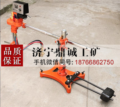 福建泉州双头火焰切割圆机 法兰气体切割圆孔 半自动钢板切割圆机