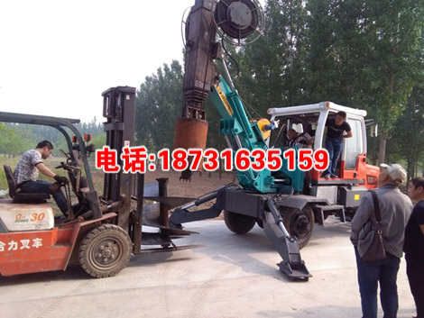 回旋钻旋挖钻 旋挖钻钻具  80度轮式旋挖钻机 小型旋挖钻机具