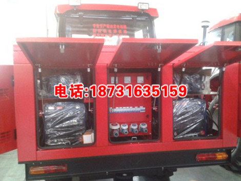 拖拉机移动电站 发电 50KW拖拉机电站  东方红拖拉机移动焊接电站