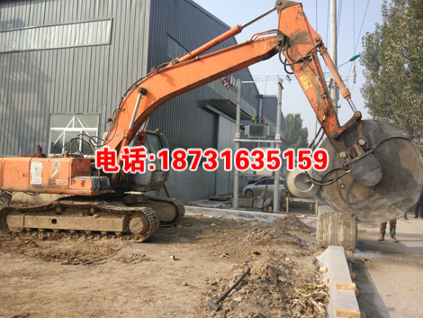 日立 三一 小松挖掘机改装岩石锯 开山用液压圆盘锯 矿山用岩石锯