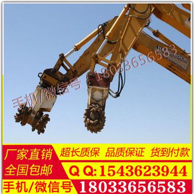 定制公路铣刨机 挖机铣挖头隧道铣刨头视频