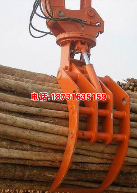 专业生产机械抓木器 挖掘机抓木器  旋转式抓石器抓 钢器