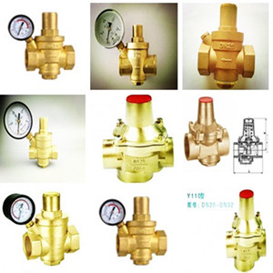 玉环Y110型支路黄铜减压阀门及铜球阀厂家报价