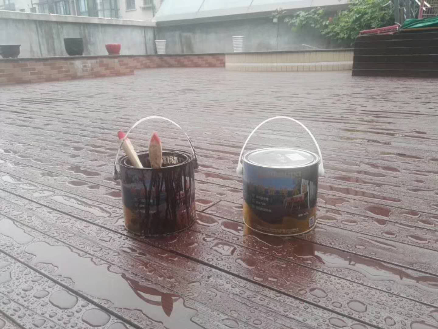 案例：不要怀疑木油和木蜡油的防水防腐性能，有图有真相看看就明白