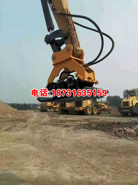斜坡夯实机液压高频振动夯 高频夯实沟渠斜坡 厂家直供