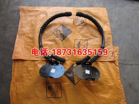 定距包胶脚扣 包胶脚扣 铁路电气化专用脚扣
