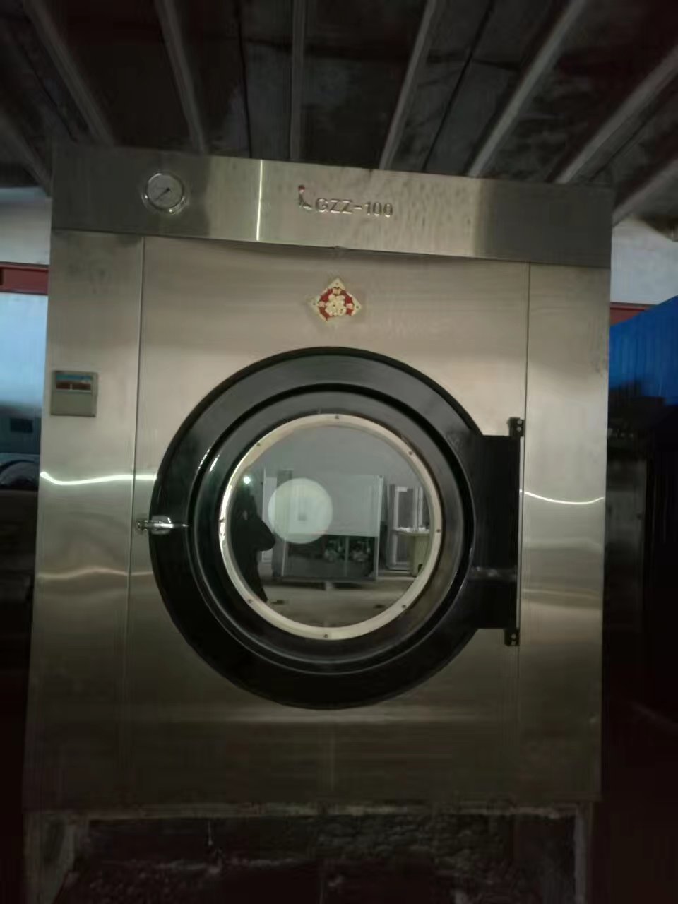 天津转让二手布草洗脱机出售二手100公斤水洗机海狮折叠机