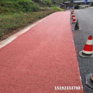 湖北随州彩色路面傻瓜式喷涂效率高