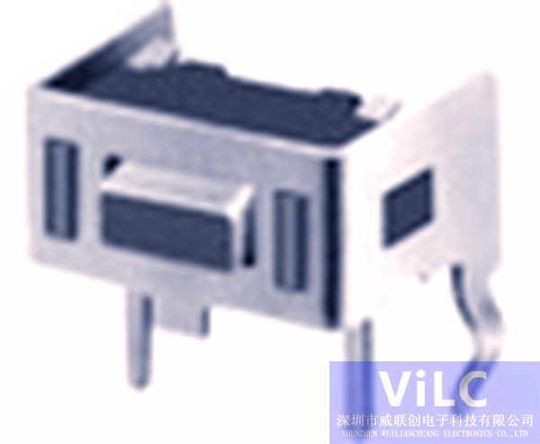 4P侧插式TS轻触开关 TS-1101V 方头黑柄