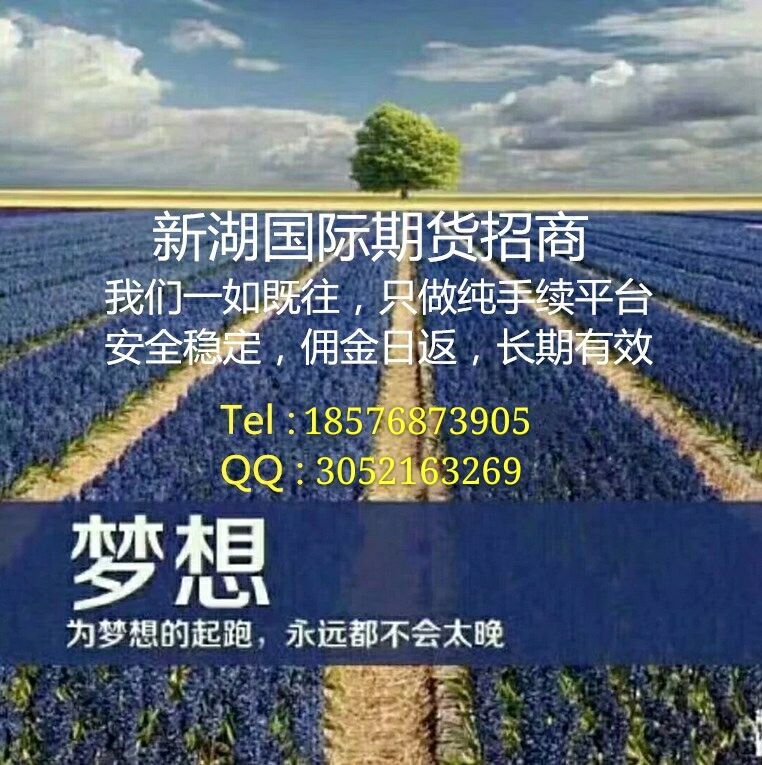 期货招商啦， 期货招代理商了，都看过来啦