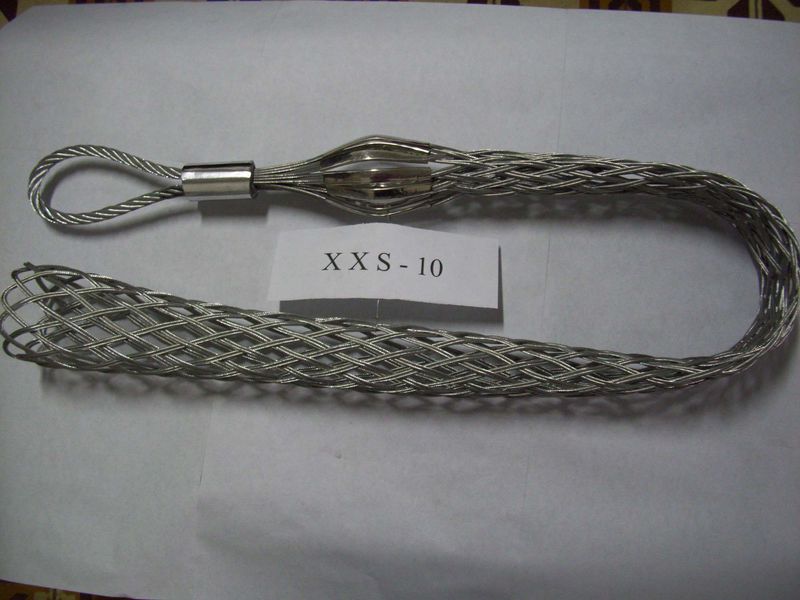 厂家直销索具油管牵引电缆网套，双头连接网套，双头保护网套