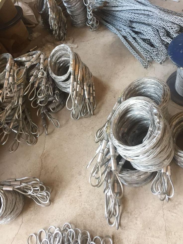 不锈钢电缆网套 导线牵引网套    电力电缆网套厂家