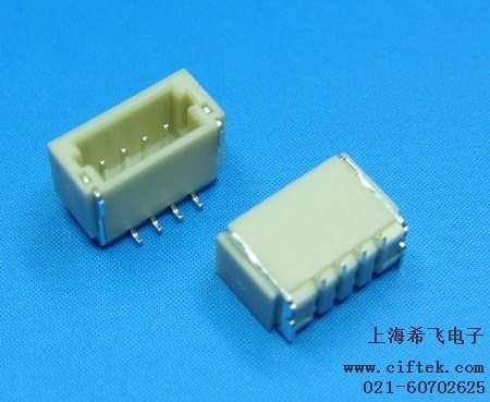 1.00mm连接器座 立贴型座子 上海连接器厂家 希飞供