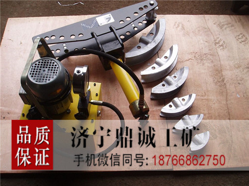 云南西双版纳2寸电动液压弯管器3寸4寸镀锌管折弯机 分体式无缝钢管弯管机