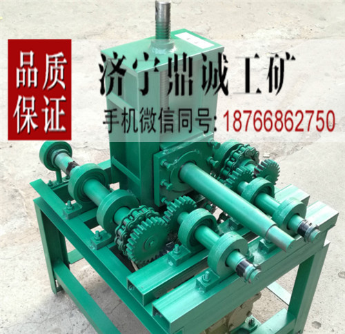 江西南昌多功能滚动式钢管弯管机 立式圆管方管弯弧机 不锈钢管子弯圆机 钢管滚圆机