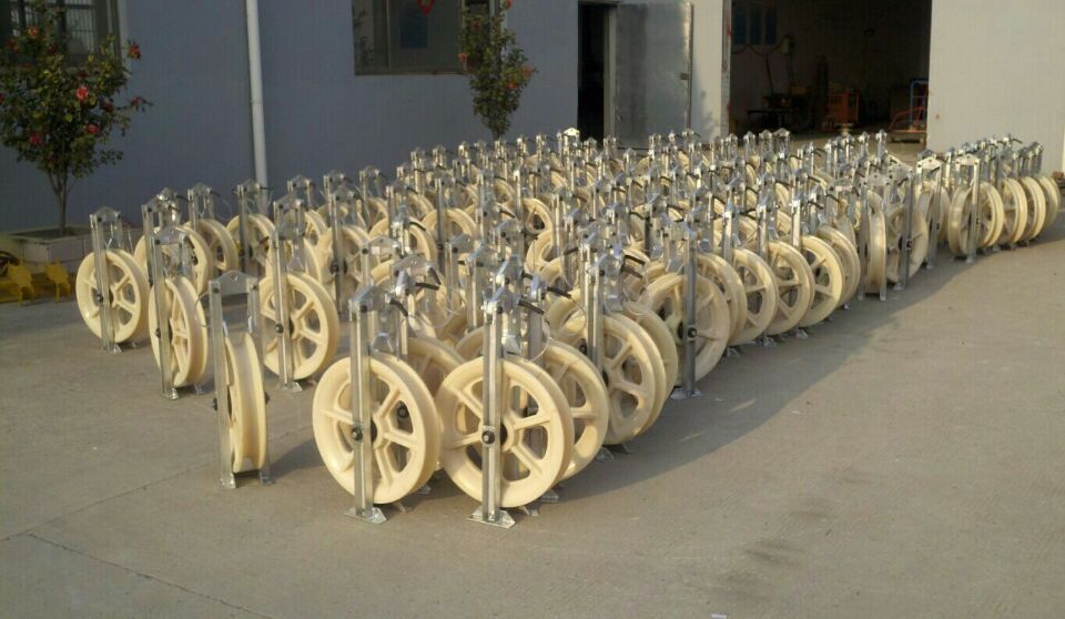 供应电力施工工具 放线滑车系列 地面电缆放线滑车 JKFH系列放线滑车