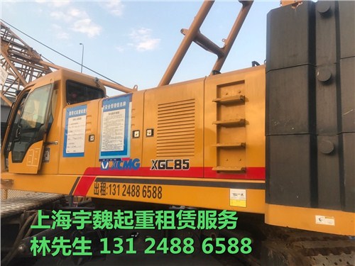 福建55吨吊车出租 福州出租55吨履带吊 福州出租55吨吊车 宇魏供