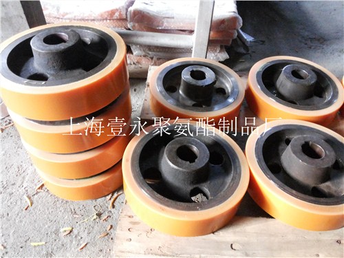 高弹性重型轮厂家 聚氨酯重型轮包胶价格 上海壹永