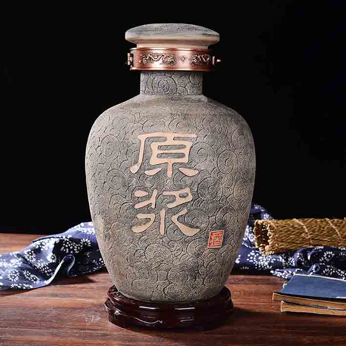陶瓷酒坛 10斤20斤30斤陶瓷原浆酒坛定制厂家
