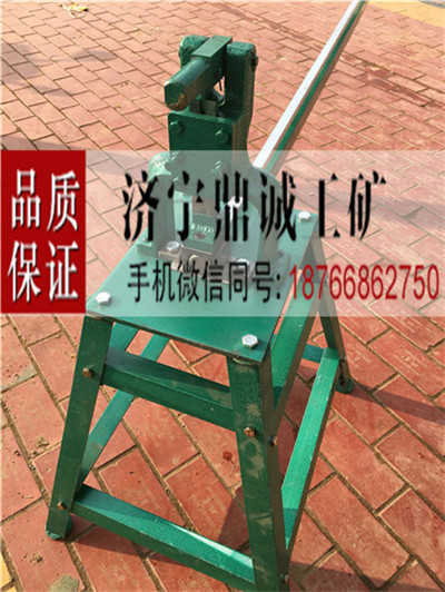 辽宁锦州手动不锈钢管冲孔机 防盗网护栏圆管冲孔机 钢管圆孔打孔机