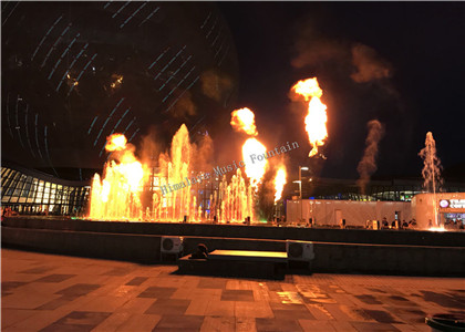 湖南喷泉长沙喷泉哈萨克斯坦火喷泉
