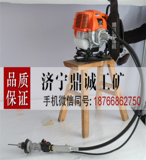 江西吉安果树林木防止病虫害打孔注药机 汽油背负式树干钻孔机 二冲程树木打孔机