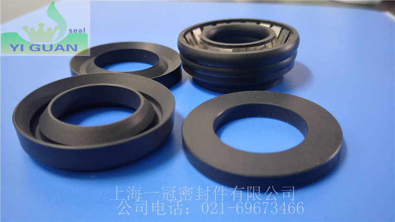 聚四氟乙烯碳纤维阀门密封圈 改性四氟轴用定制泛塞封