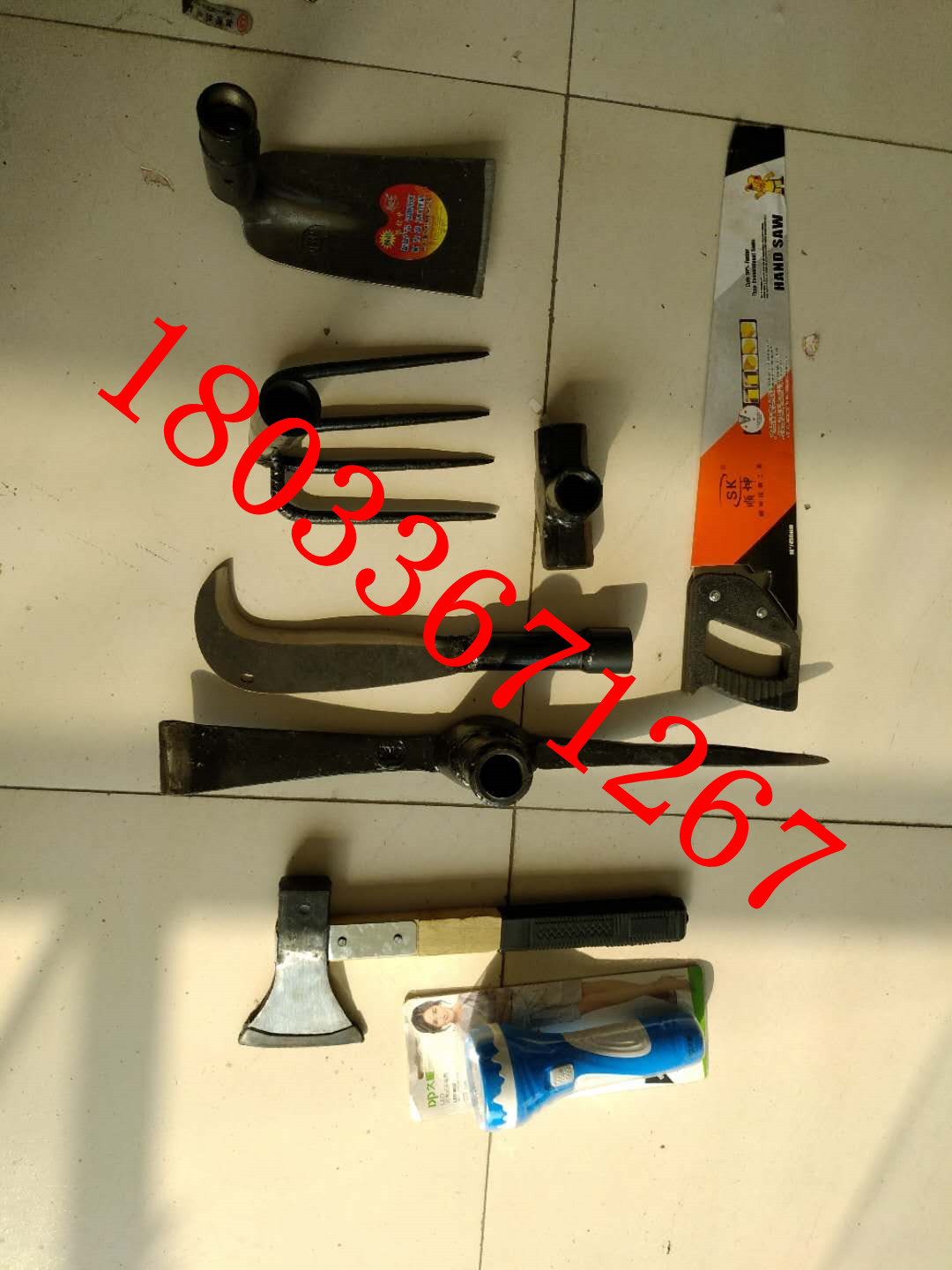 防汛工具包19件套  抢险救援工具 消防工具包
