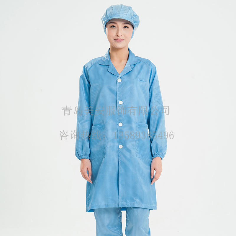 厦门美安世家电子车间防静电工作服厂家订购