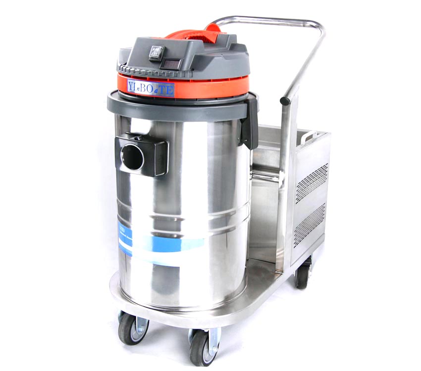 工厂仓库货架积灰清理用伊博特充电式30L工业吸尘器