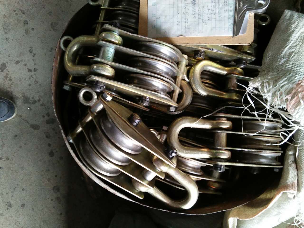线路施工工具/起重滑车滑轮/品牌吊点滑车直销 霸州亚源