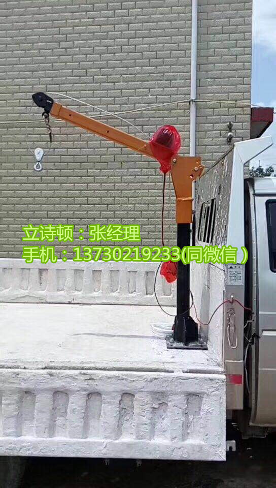 12V车载小吊机可配220V微型电动葫芦-两相电车载吊运机