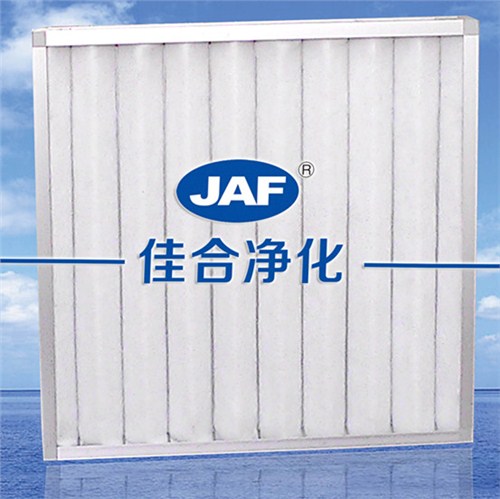四川中央空调空气过滤器 重庆折叠式空调箱初效过滤器 粗效过滤防尘网 新佳合供