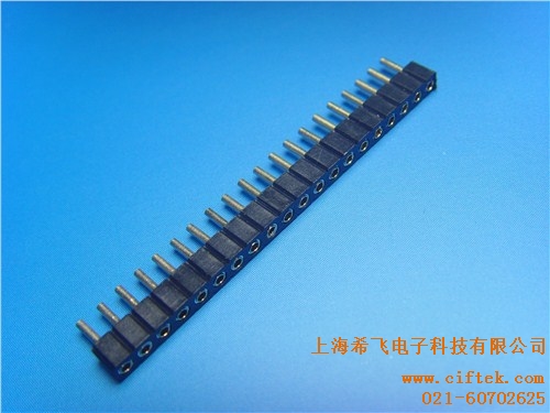 直插2.00mm  圆孔排母 配套排针 排母厂家 希飞供