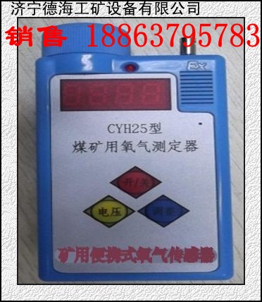 供应货真价实济宁德海牌CYH25矿用氧气测定器