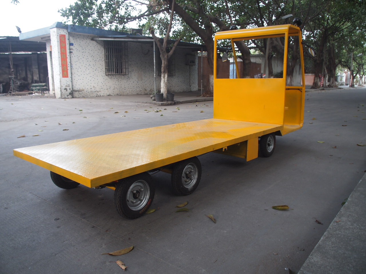 搬运平板车厂家重型平板拖车价格