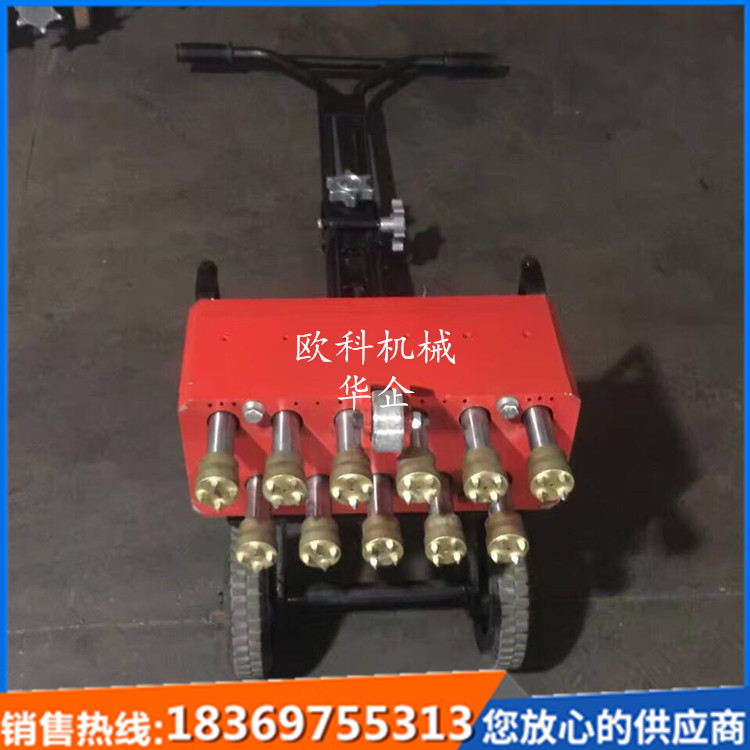 加强型11头手推式凿毛机加强型混凝土凿毛机