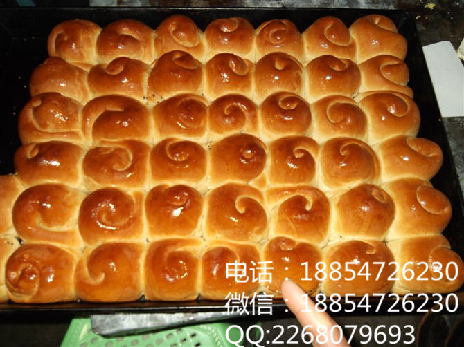制作学习韩式烤馒头配方，蜂蜜小面包制作